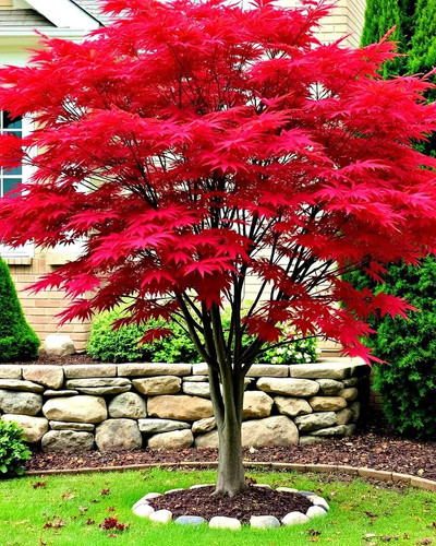 Acer palmatum red emperor - acer,