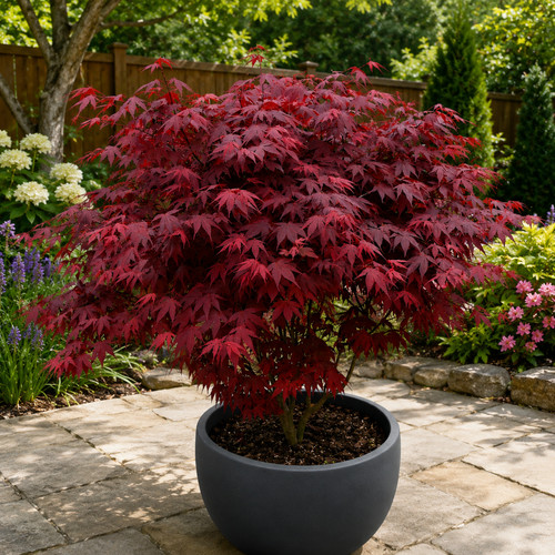 Japanese purple maple - maple, in